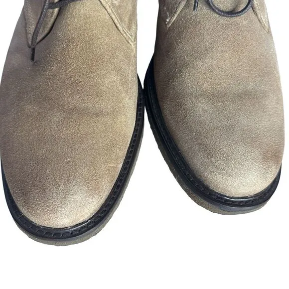Johnston &amp; Murphy Copeland Chukka Leather Lace Up Boot Shoe Size 8.5 Men's Suede