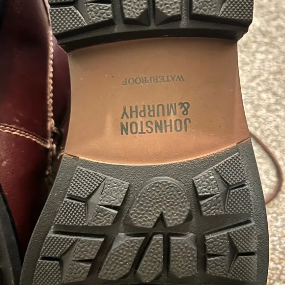 Johnston &amp; Murphy MCHUGH Shearling Duck Boot Brown 25-6540 Size 12
