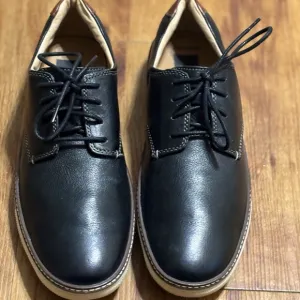 Johnston &amp; Murphy Men's Black Leather Shoes