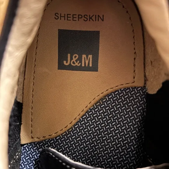 Johnston &amp; Murphy Men's Black Leather Shoes
