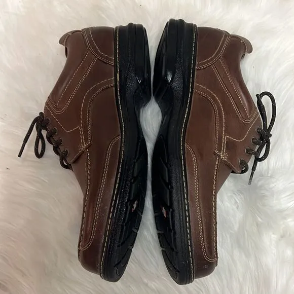 Johnston &amp; Murphy Colvard Moc Toe XC4 Mahogany Leather Loafer Size 9 B27