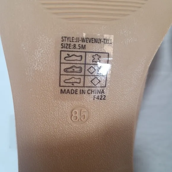 Joie Wevenly Tan Suede Block Heel Closed Toe Shoes Women's Size 8.5M