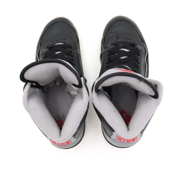 Jordan 2 Retro Mid Black Cement (GS) Youth Size 5.5 Womens Size 7 Sneakers Shoes