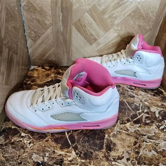 Jordan 5 Retro WNBA Pinksicle orange women's size 8. GS 6.5.   683