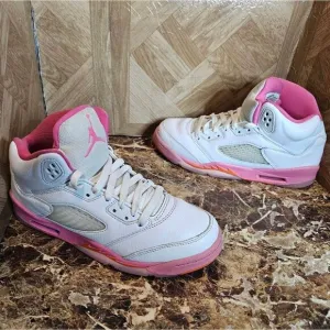 Jordan 5 Retro WNBA Pinksicle orange women's size 8. GS 6.5.   683