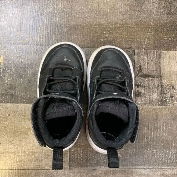 Jordan fadeaway toddler 6c shoes black red athletic sneakers