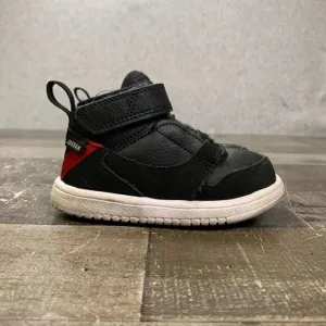 Jordan fadeaway toddler 6c shoes black red athletic sneakers