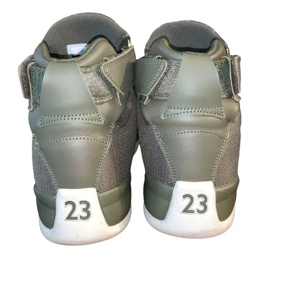 Jordan Generation 23 Medium Olive 20 Men’s Hightop Size 8 Sneakers
