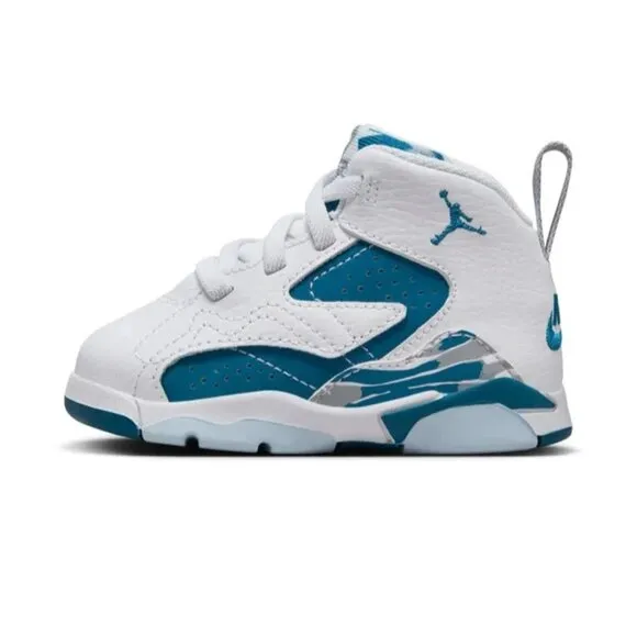 JORDAN  Jumpman MVP Toddler Basketball Shoes Sneakers White Blue 8C 8