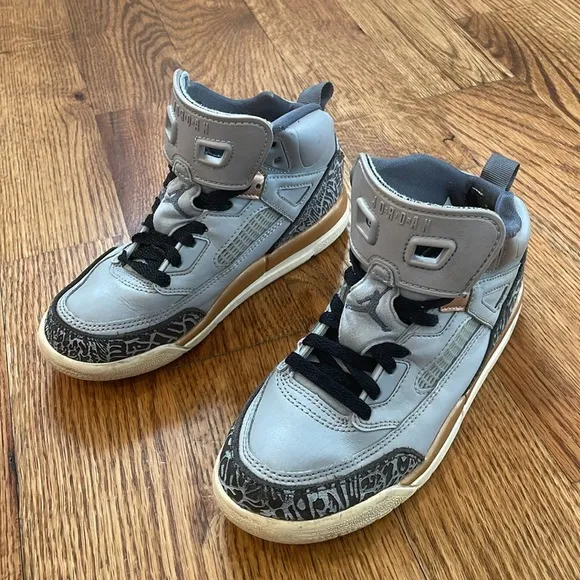 Jordan Spizike PS 'Grey Bronze' Sneakers/Shoes. Size 13c.