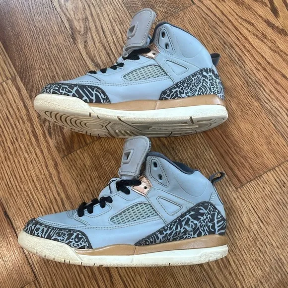 Jordan Spizike PS 'Grey Bronze' Sneakers/Shoes. Size 13c.