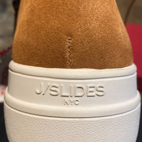 JSlides Suede Leather Fur Lined Waterproof Boots New NeverUsed