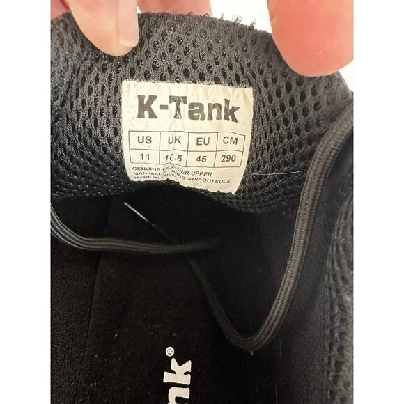 K-Tank Men‘s Safety Steel Toe Shoes 11 Industrial Construction Work Rubber Sole