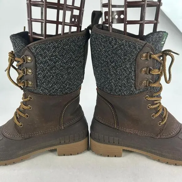 Kamik KAMI SIENNA 2 Brown Boot US 7 Insulated 200G Waterproof Winter Boots
