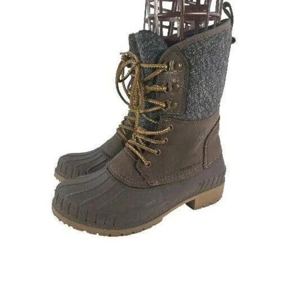 Kamik KAMI SIENNA 2 Brown Boot US 7 Insulated 200G Waterproof Winter Boots