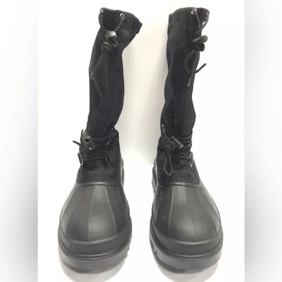 Kamik Men’s Canuk Black Insulated Winter Boots Size 13M