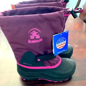 Kamik Waterbug 5 Waterproof Adjustable Size 1 NWT