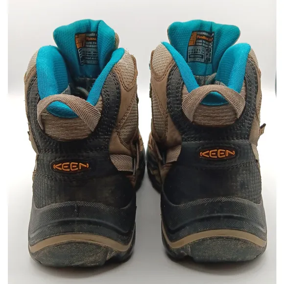 Keen Boots Wn 9.5 Brown Durand Mid Height Waterproof Outdoors Hiking Nature USA