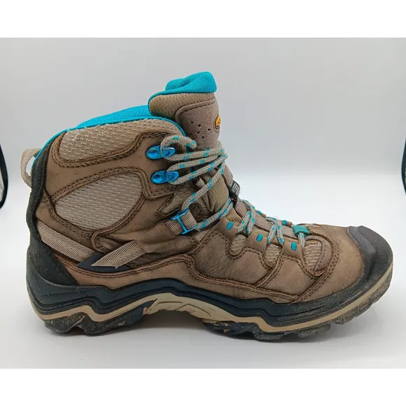 Keen Boots Wn 9.5 Brown Durand Mid Height Waterproof Outdoors Hiking Nature USA