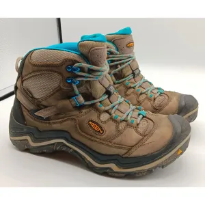 Keen Boots Wn 9.5 Brown Durand Mid Height Waterproof Outdoors Hiking Nature USA