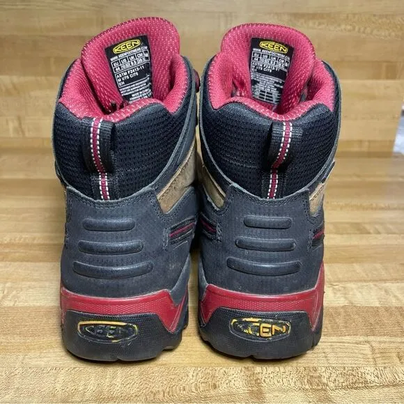 Keen Dry Mens Steel Toe Hiking Work Boots Size 10.5D ASTM F2413-11 Waterproof
