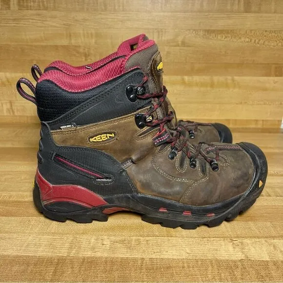 Keen Dry Mens Steel Toe Hiking Work Boots Size 10.5D ASTM F2413-11 Waterproof
