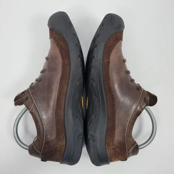 Keen Lace Up Comfort Men's Brown Leather Suede Shoes US Size 10