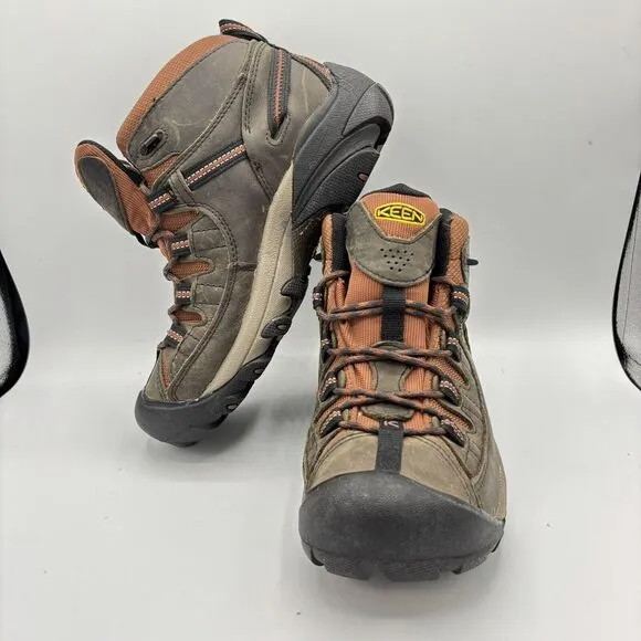 Keen Men's Size 7 Targhee II Dry Waterproof Hiking Shoes‎ Low Top Boot Vented