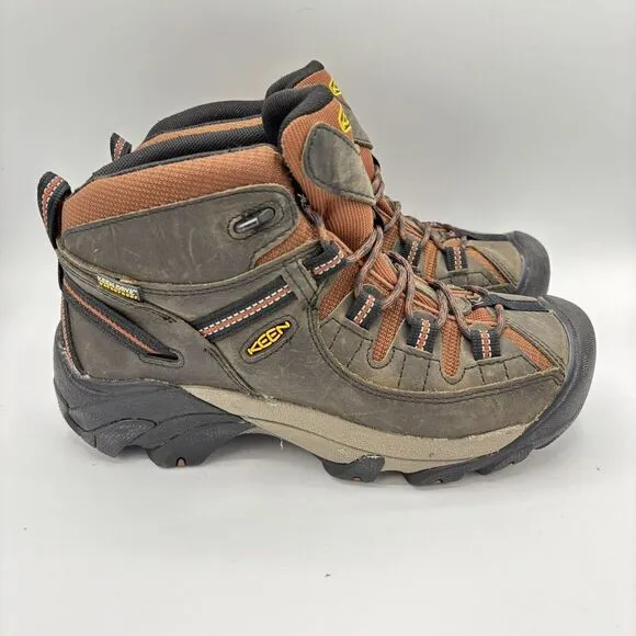 Keen Men's Size 7 Targhee II Dry Waterproof Hiking Shoes‎ Low Top Boot Vented