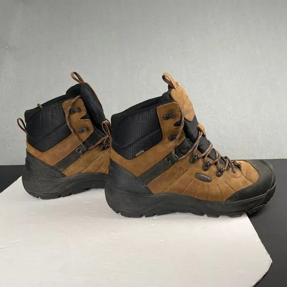 Keen Revel IV Warm, Men’s size  12 Hiking Boots - Waterproof Brown Insulated