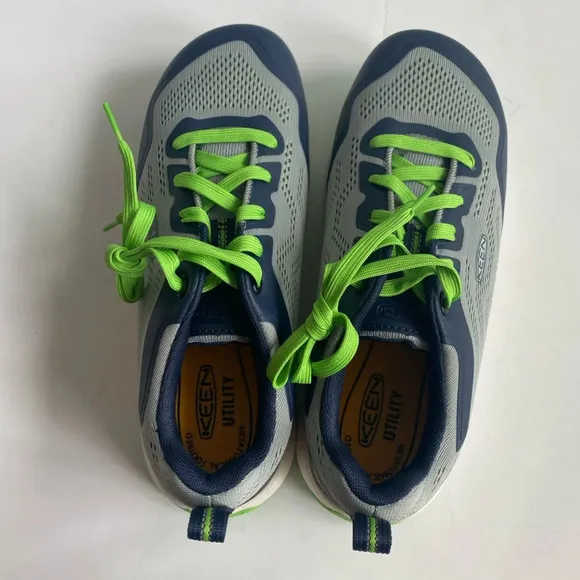 KEEN Utility Sparta 2 Low Alloy Toe Work Shoes 1023209 Mood Indigo 7.5 EE(wide)
