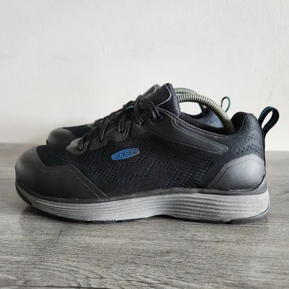 KEEN Utility Sparta 2 Safety Toe Work Shoes  Brilliant Blue/Black Size 9.5 EE