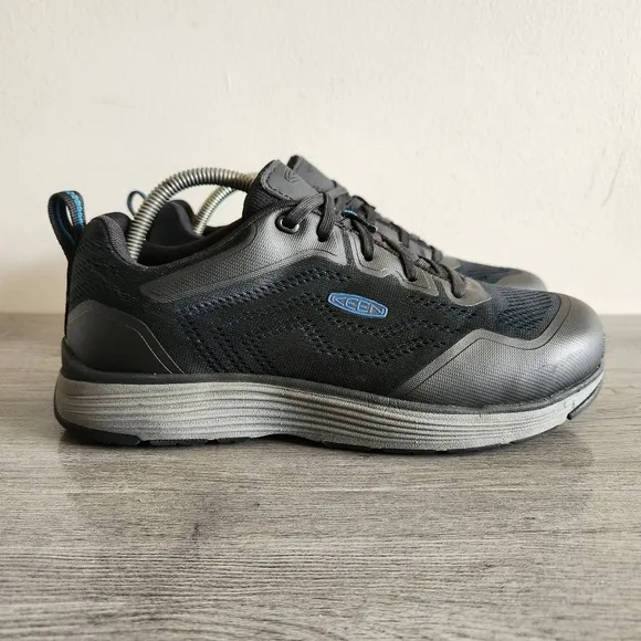 KEEN Utility Sparta 2 Safety Toe Work Shoes  Brilliant Blue/Black Size 9.5 EE