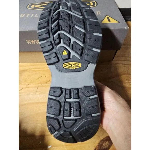 KEEN Utility Women's Sparta 2 Low Height‎ Soft Toe Steel Grey/Black, 6.5