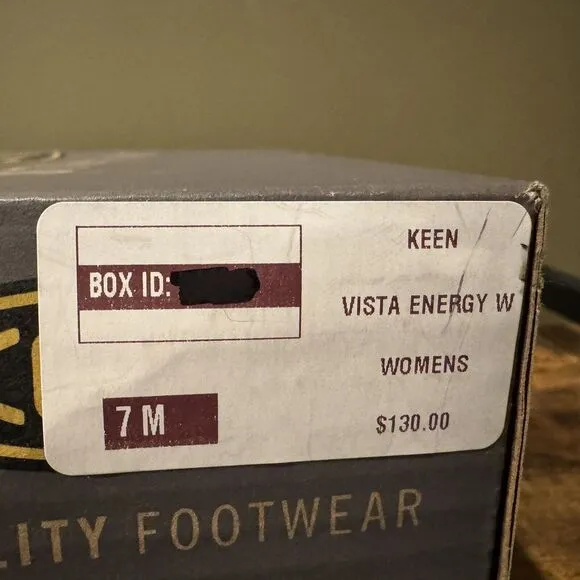 KEEN Utility Women's Vista Energy Composite Toe Industrial Work‎ Safety Shoes 7M