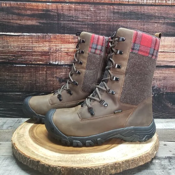 KEEN Womens Size 11 Greta Tall Waterproof Insulated Boots 1026599
