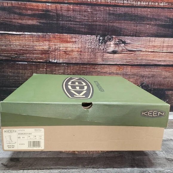 KEEN Womens Size 11 Greta Tall Waterproof Insulated Boots 1026599
