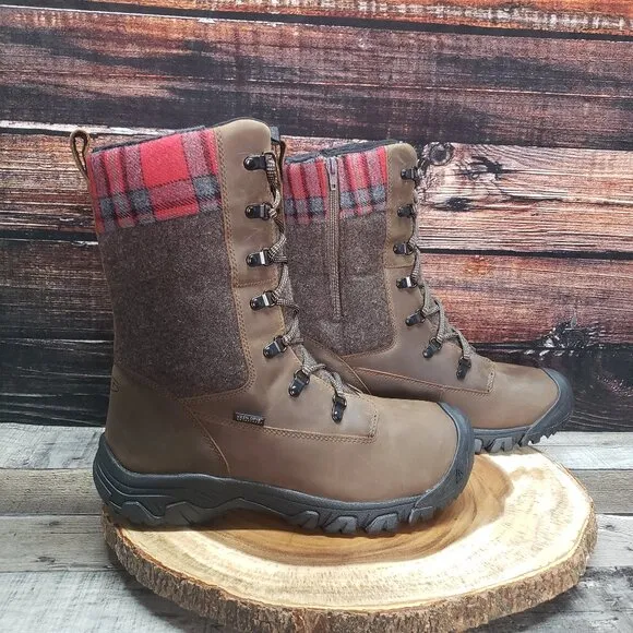 KEEN Womens Size 11 Greta Tall Waterproof Insulated Boots 1026599