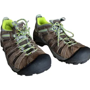 KEEN Womens Voyageur Hiking Shoes Brown 1010141 Lace up Low Top Size 9.5