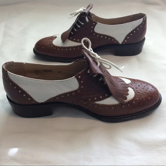 KENNETH COLE WING TIP SHOE REMOVABLE KILTIE 7 1/2