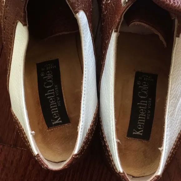 KENNETH COLE WING TIP SHOE REMOVABLE KILTIE 7 1/2