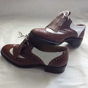KENNETH COLE WING TIP SHOE REMOVABLE KILTIE 7 1/2