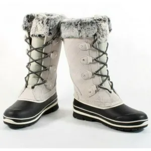 Khombu Emily Suede Leather Faux Fur Winter Boots Size 7