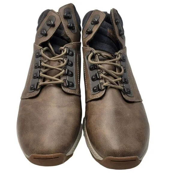 Khombu Mens Size 10 Hiking Boots New Insulated Lace Up
