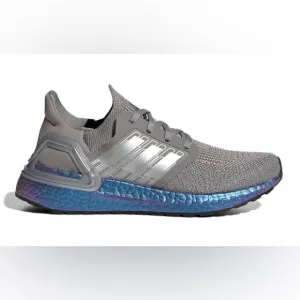 Kids Youth Adidas UltraBoost 20 5 Dash Grey Iridescent NASA Running Shoes