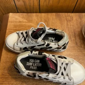 Kids&quot; Shoes P448 You Can Surf Later Leopard Sneakers
