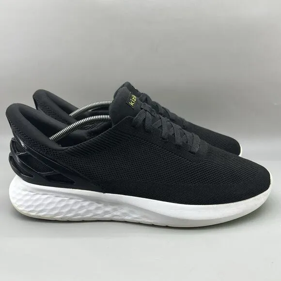 Kizik Athens Hands Free Running Sneakers Men’s Size 12 Black White Comfort Shoes