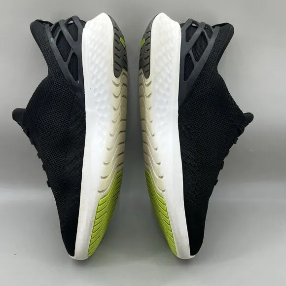 Kizik Athens Hands Free Running Sneakers Men’s Size 12 Black White Comfort Shoes