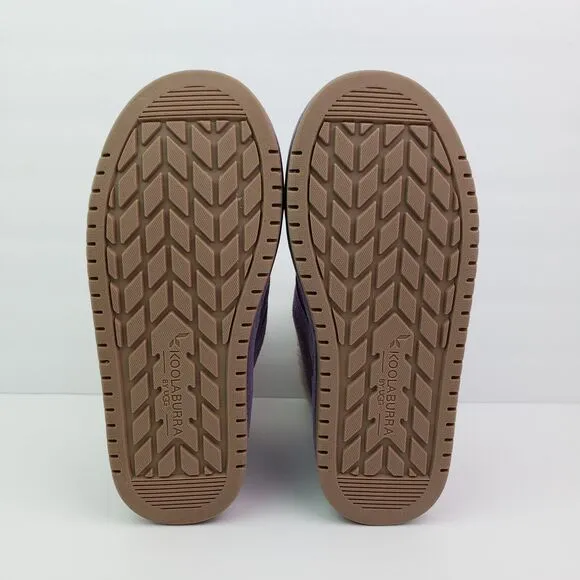 Koolaburra By UGG Lytta Girls Size 3Y Purple Suede Warm Winter Boots 1121540K