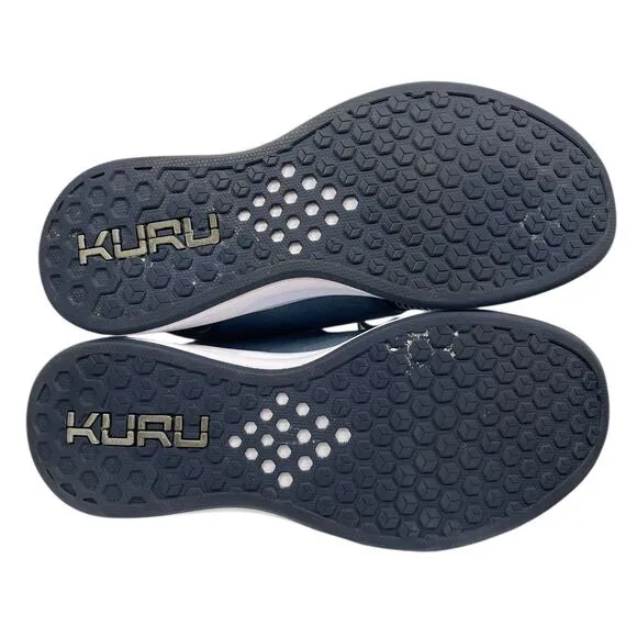 Kuru Atom Blue Gray Mesh Shoes Athletic Sneakers Women’s 9.5 Casual Comfort